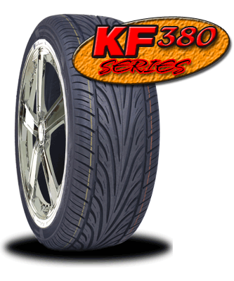 kf380 tire & logo